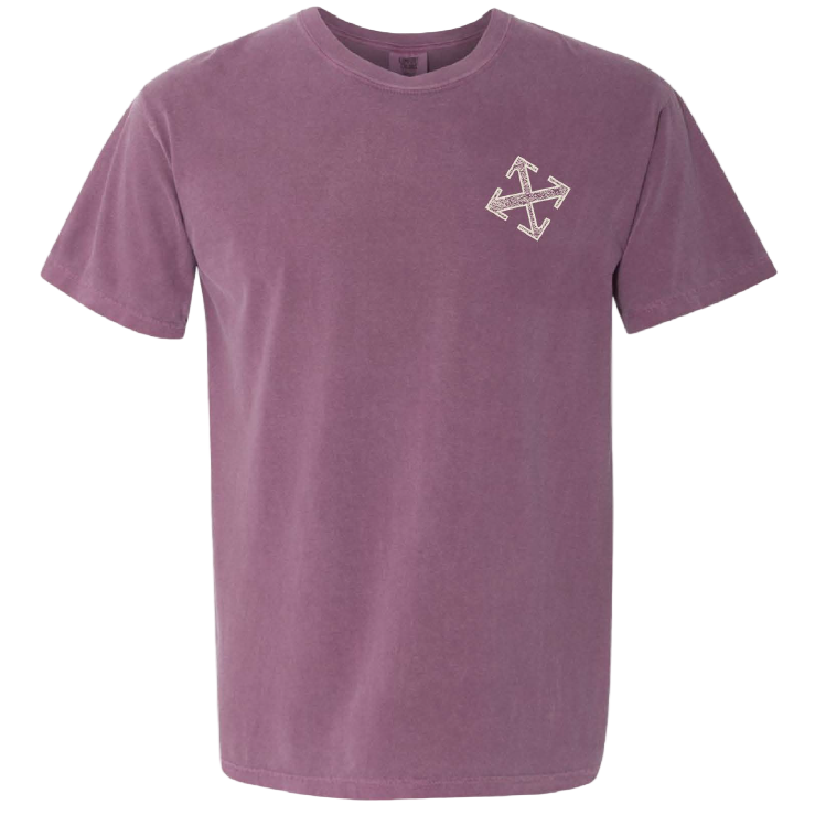 Berry Garment Dyed T