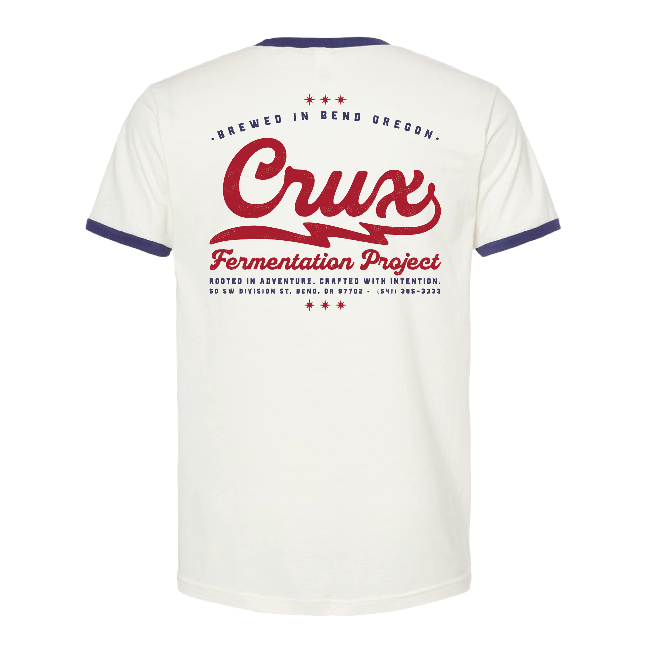 Crux Ringer T | Vintage Navy
