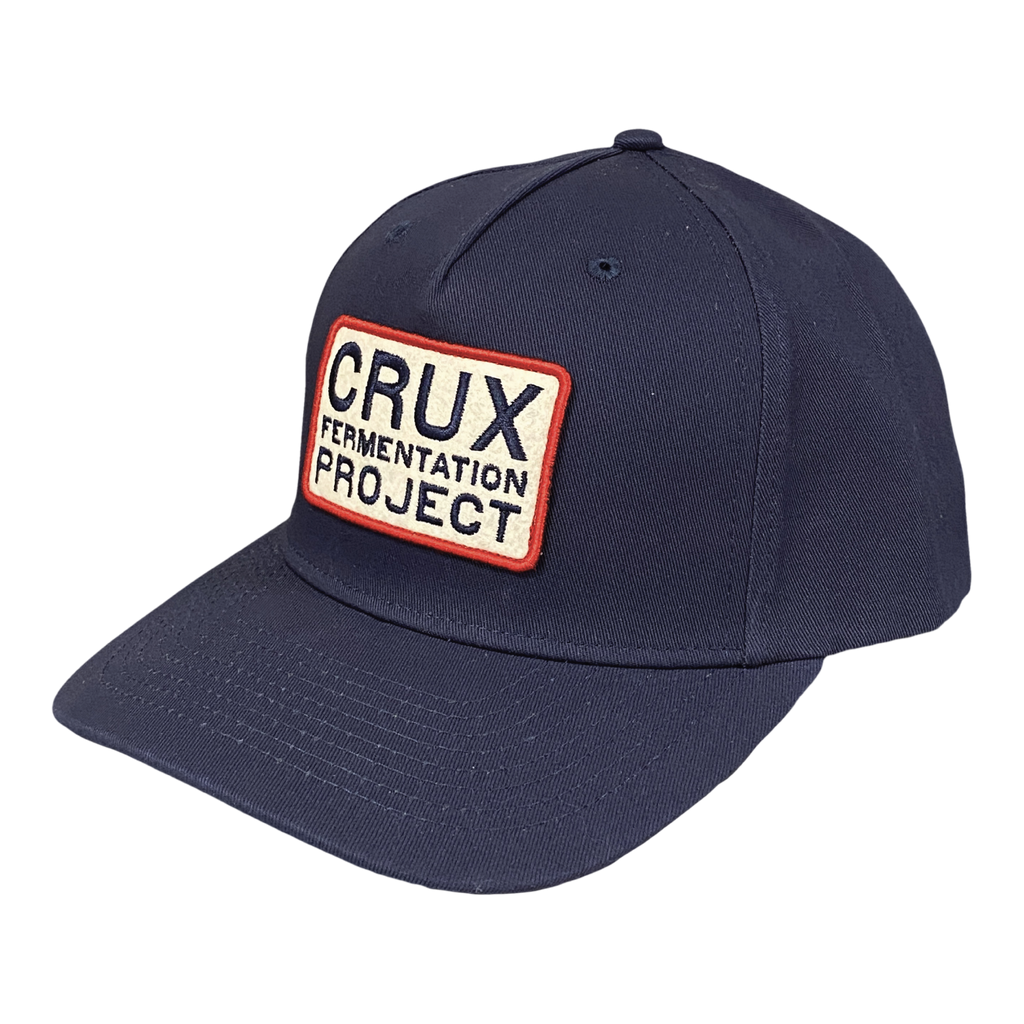 Cotton Twill Navy Cap with Felt Patch