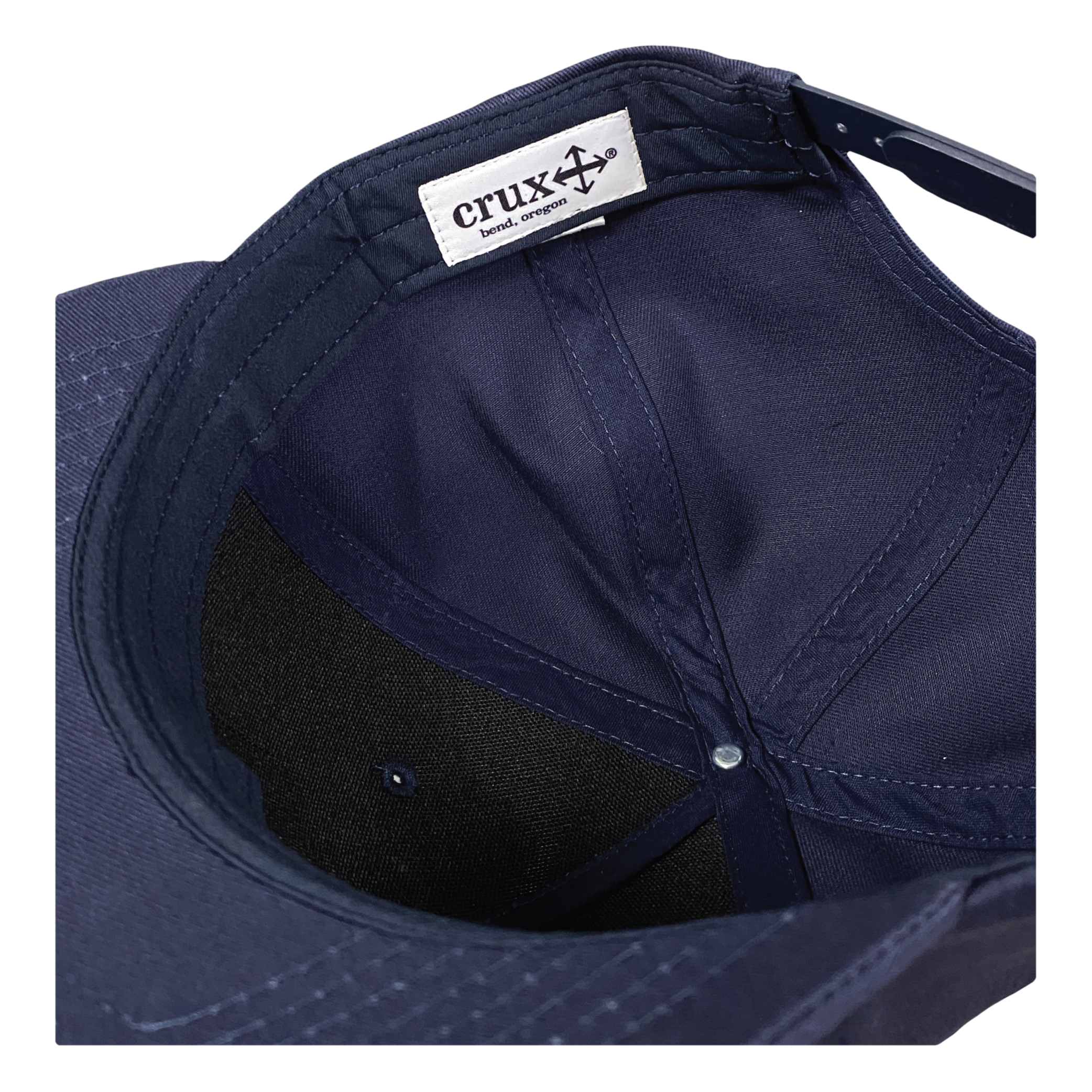 Cotton Twill Navy Cap with Felt Patch